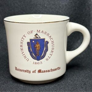 RARE Vintage University of Massachusetts Amherst UMass Mug